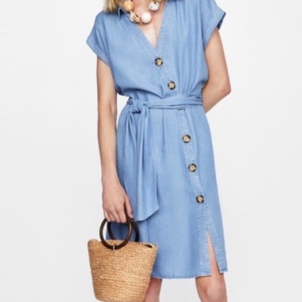 Zara | Denim Dress